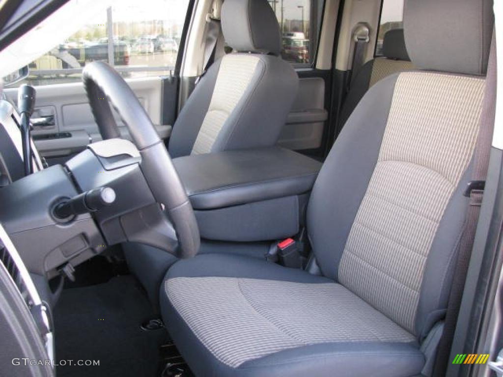 2009 Ram 1500 SLT Quad Cab 4x4 - Mineral Gray Metallic / Dark Slate/Medium Graystone photo #4