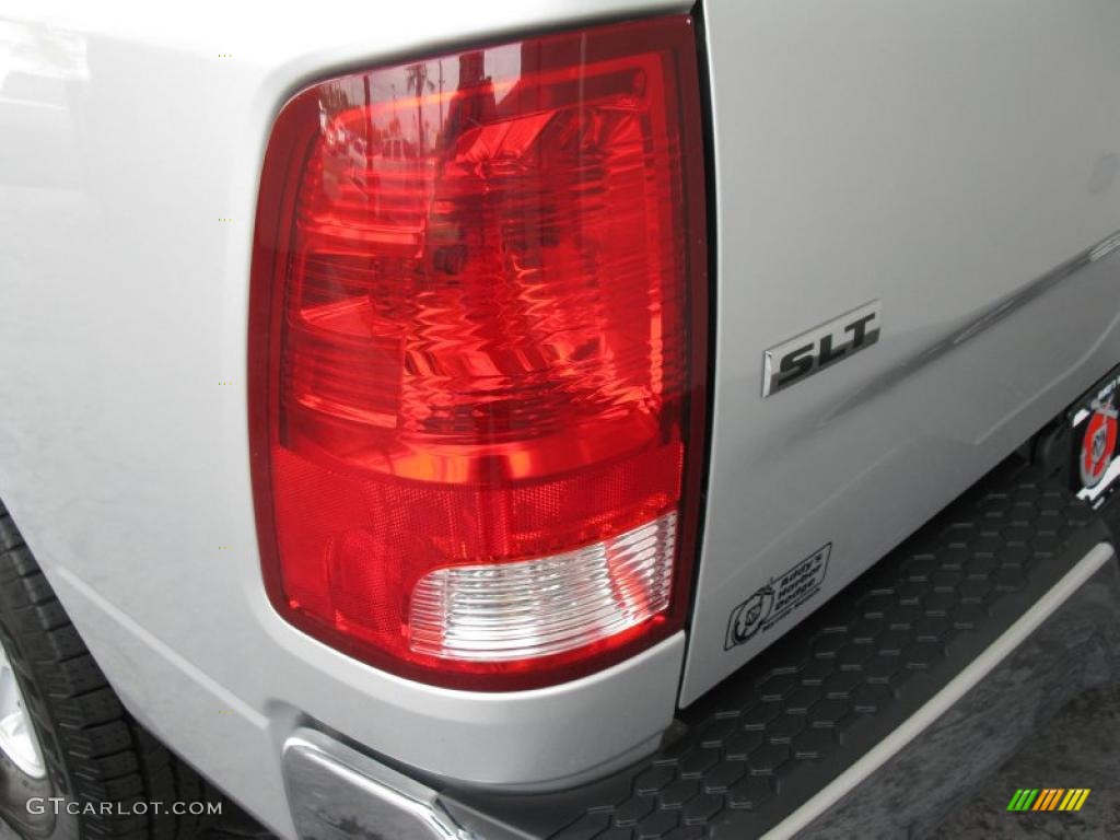 2009 Ram 1500 SLT Quad Cab 4x4 - Stone White / Dark Slate/Medium Graystone photo #7