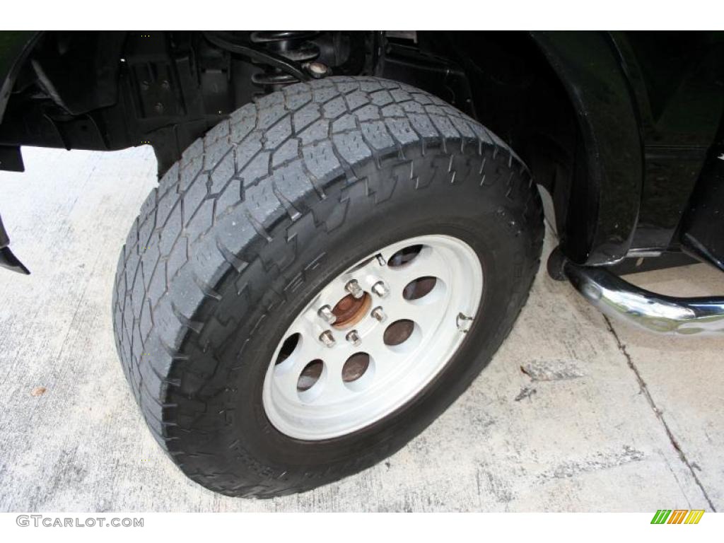 2004 F150 Lariat SuperCrew 4x4 - Black / Black/Medium Flint photo #27