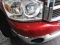 2007 Inferno Red Crystal Pearl Dodge Ram 1500 SLT Quad Cab  photo #3