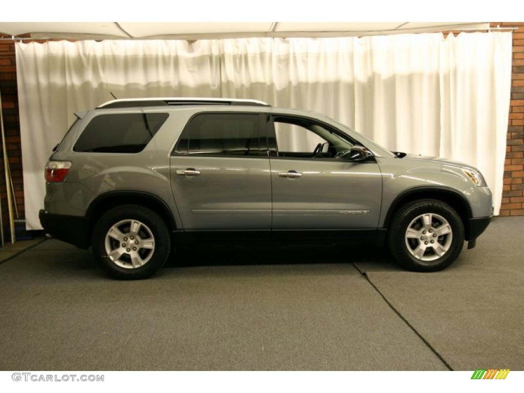 2007 Acadia SLE - Blue Gold Metallic / Ebony photo #2