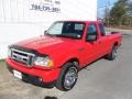 2006 Torch Red Ford Ranger XLT SuperCab  photo #2