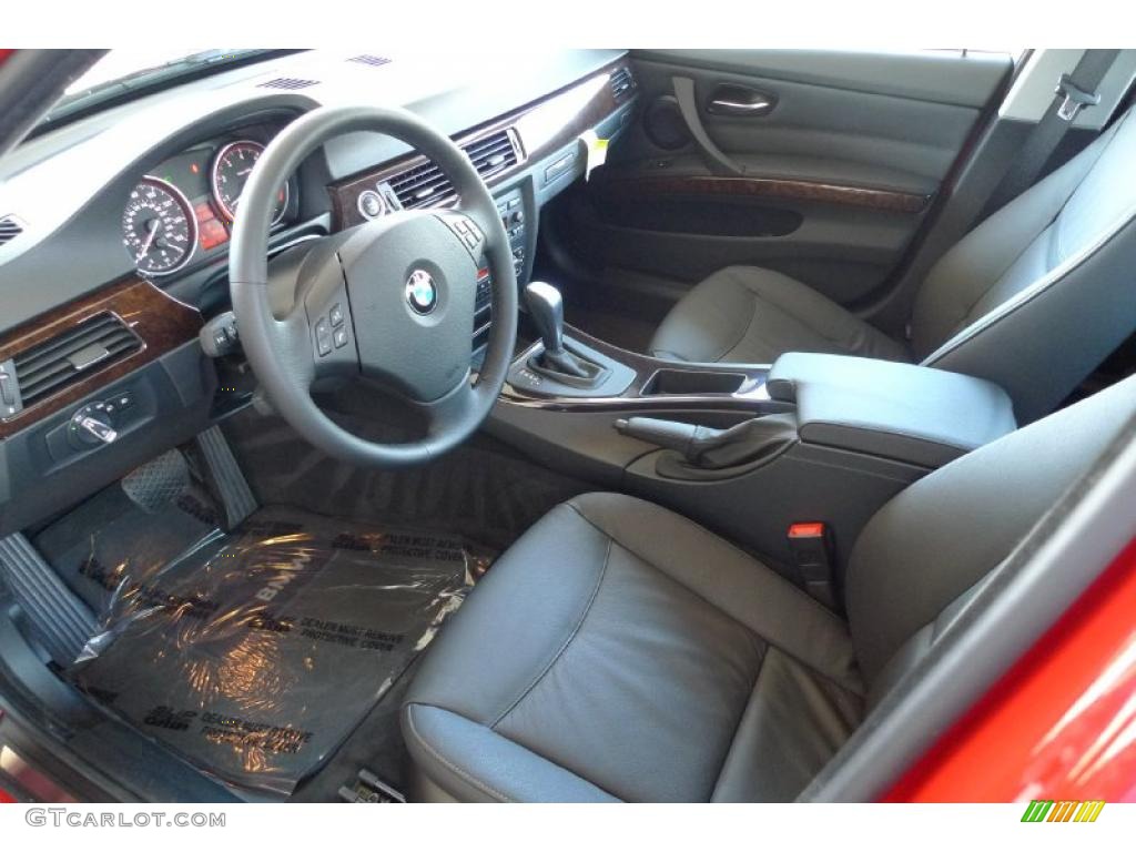 2010 3 Series 328i xDrive Sedan - Crimson Red / Black photo #4