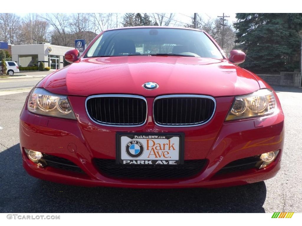 2010 3 Series 328i xDrive Sedan - Crimson Red / Black photo #7