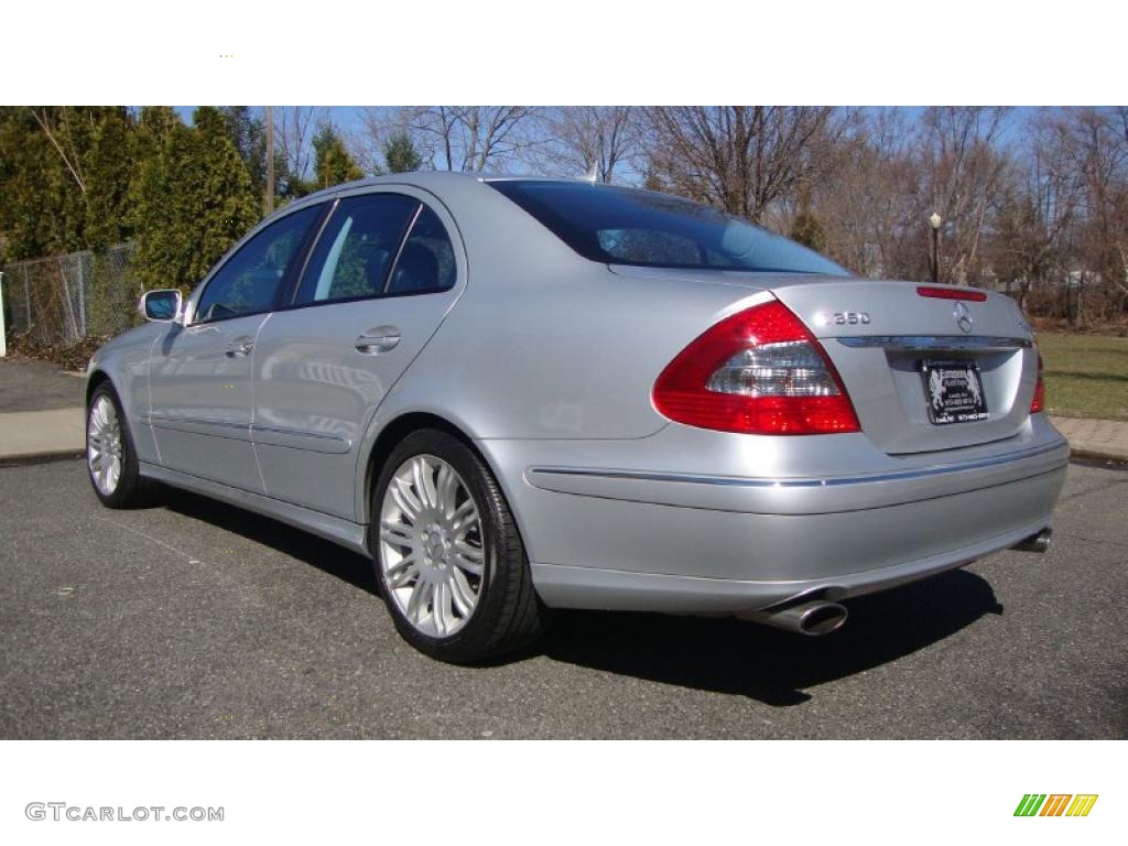 2007 E 350 4Matic Sedan - Arctic White / Cashmere photo #3