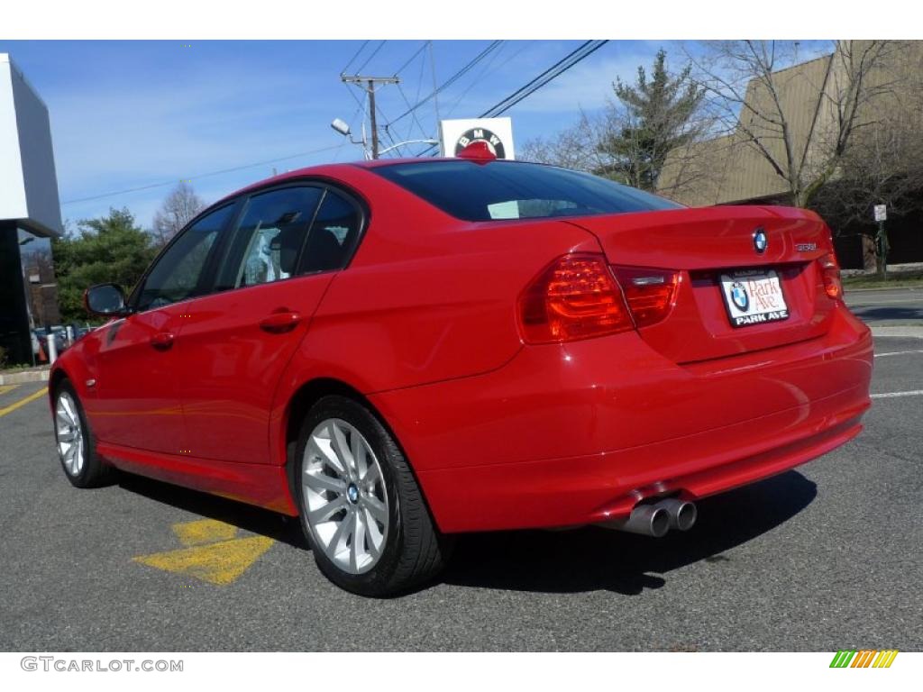2010 3 Series 328i xDrive Sedan - Crimson Red / Black photo #13