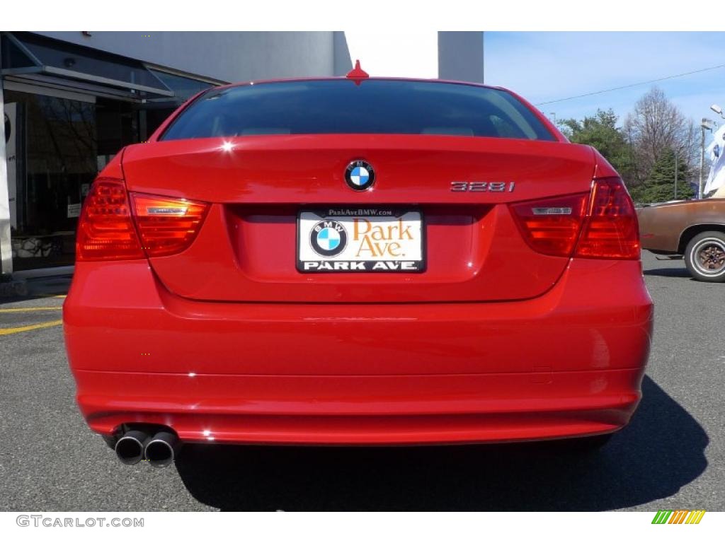 2010 3 Series 328i xDrive Sedan - Crimson Red / Black photo #15