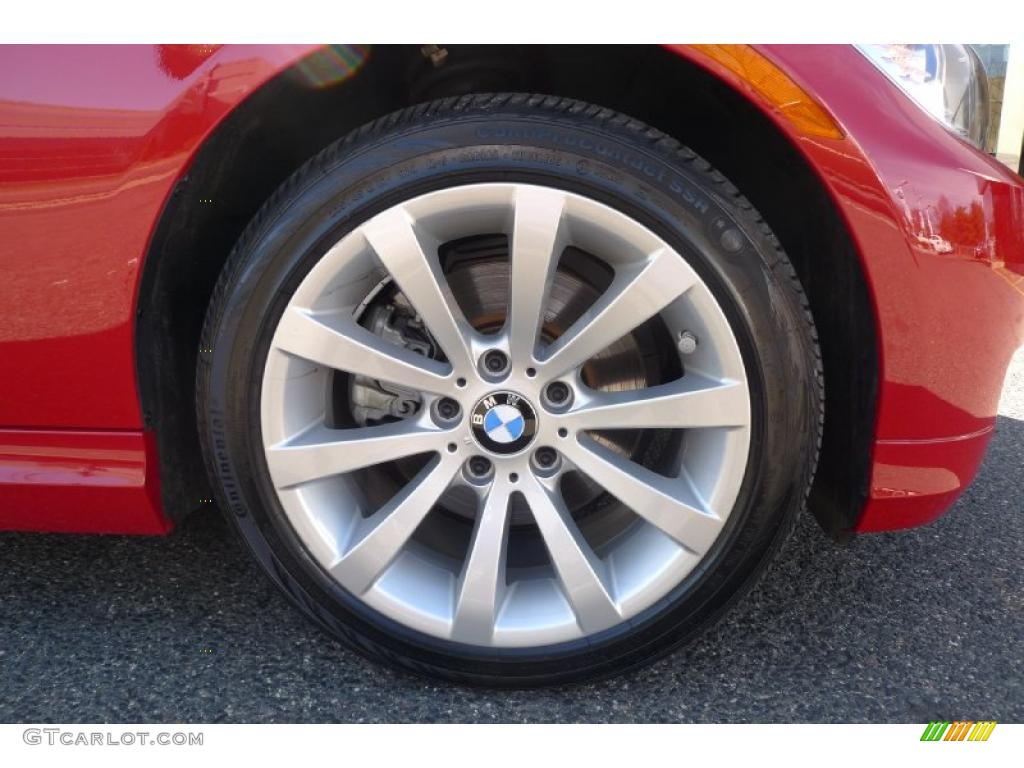 2010 3 Series 328i xDrive Sedan - Crimson Red / Black photo #21