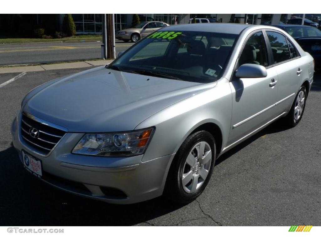 2010 Sonata GLS - Radiant Silver / Gray photo #9