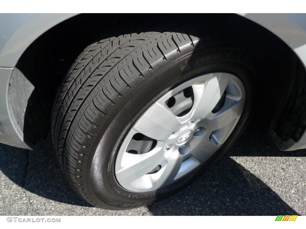 2010 Sonata GLS - Radiant Silver / Gray photo #23