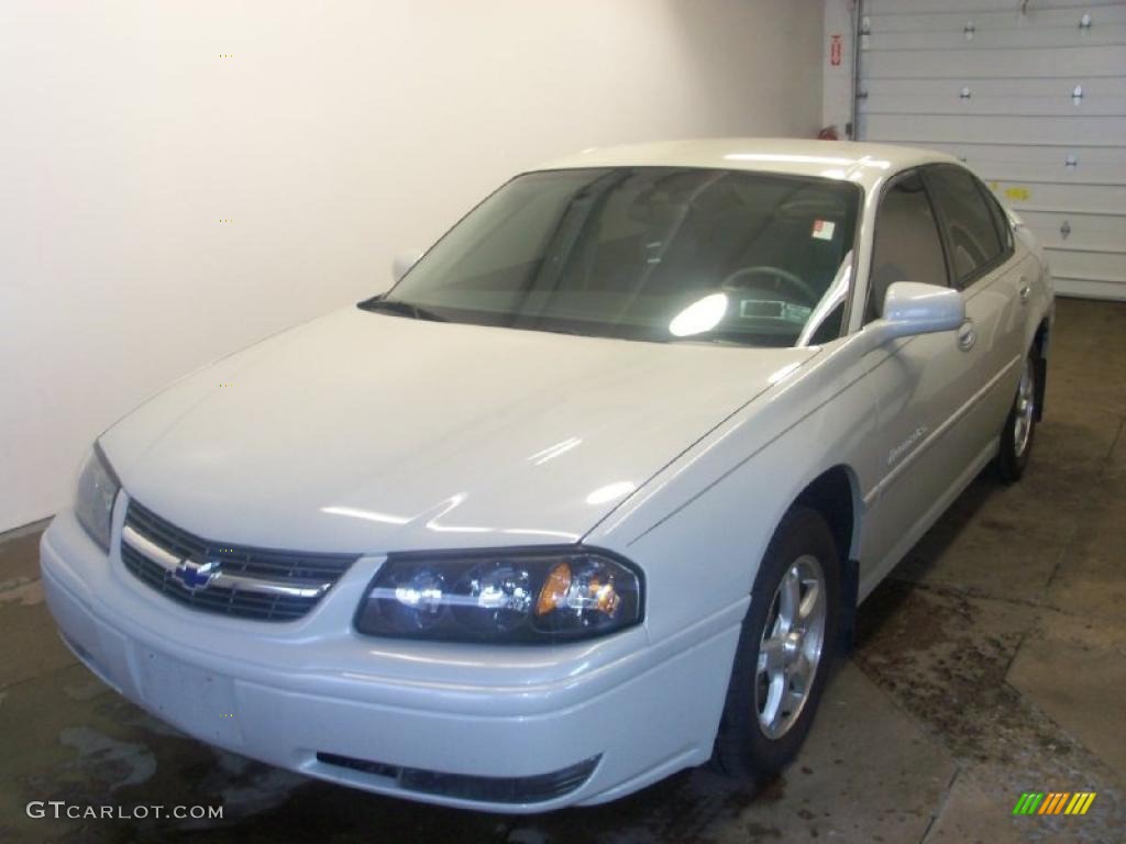 2004 Impala LS - White / Medium Gray photo #1