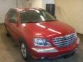 2006 Inferno Red Crystal Pearl Chrysler Pacifica Touring AWD  photo #11