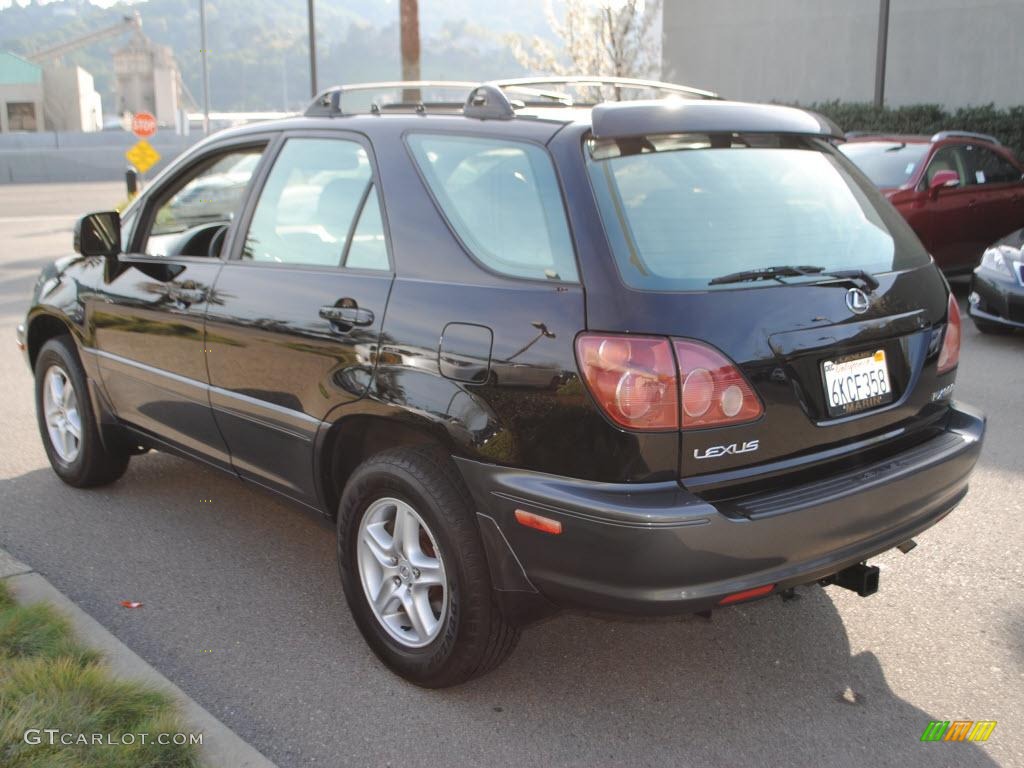 1999 RX 300 AWD - Black Onyx / Gray photo #5