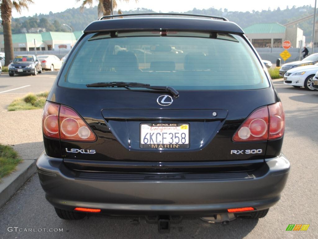 1999 RX 300 AWD - Black Onyx / Gray photo #6