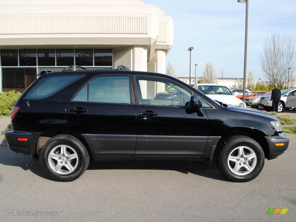 1999 RX 300 AWD - Black Onyx / Gray photo #8