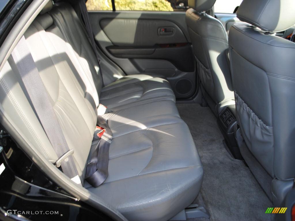 1999 RX 300 AWD - Black Onyx / Gray photo #10