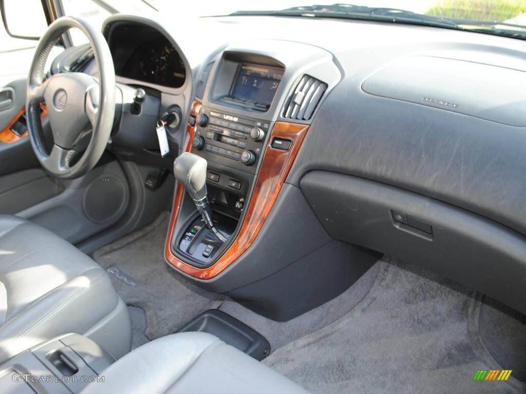 1999 RX 300 AWD - Black Onyx / Gray photo #12