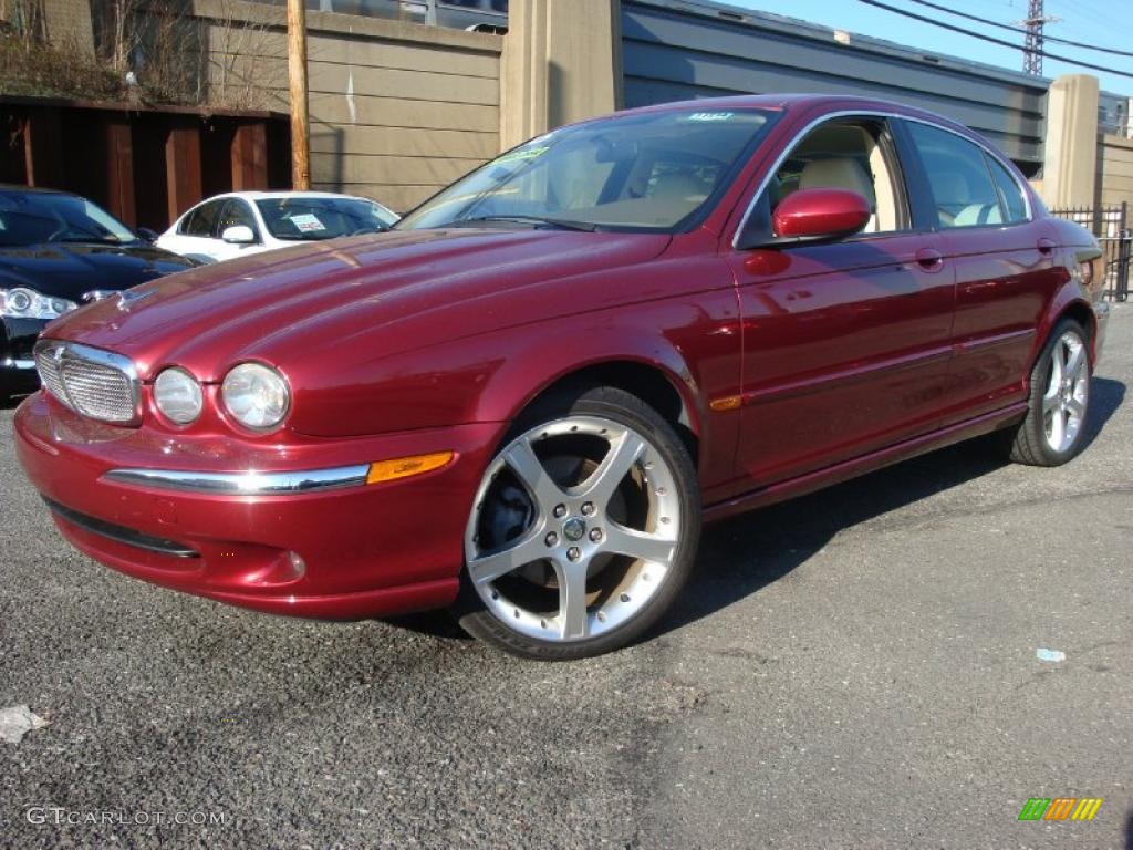 Radiance Red Metallic Jaguar X-Type