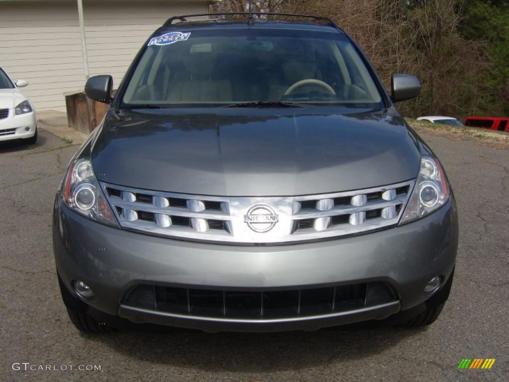 2005 Murano SL AWD - Platinum Metallic / Cafe Latte photo #2