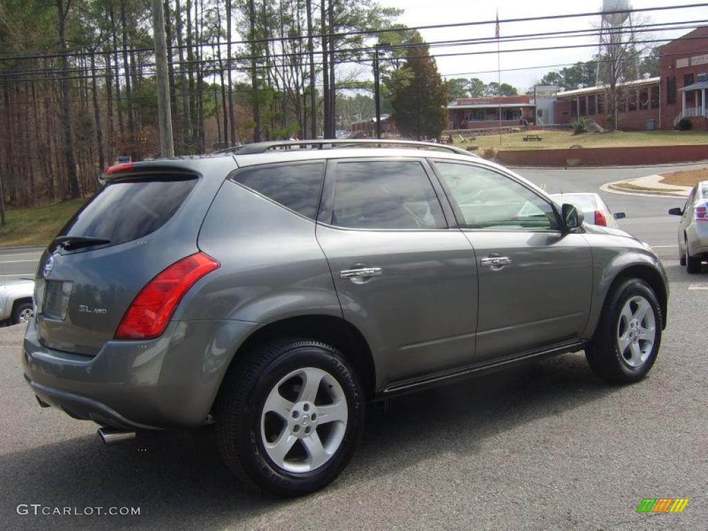 2005 Murano SL AWD - Platinum Metallic / Cafe Latte photo #4