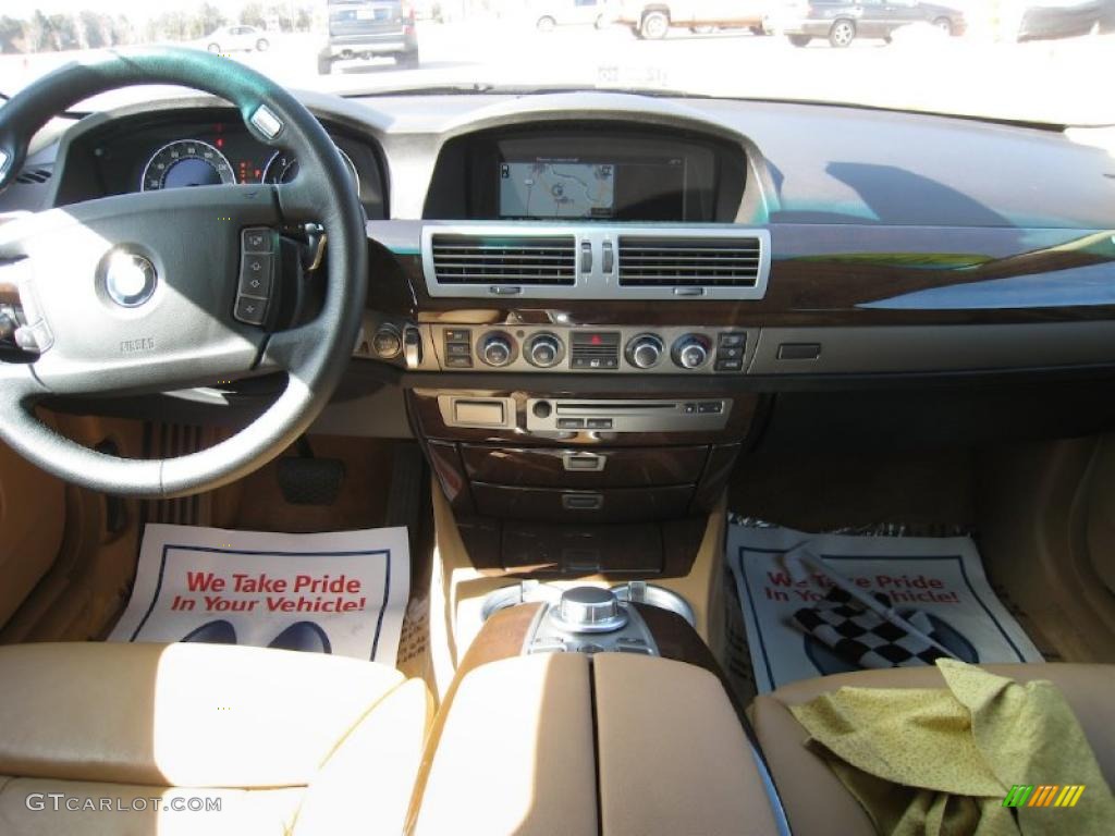 2008 7 Series 750Li Sedan - Alpine White / Natural Brown photo #2
