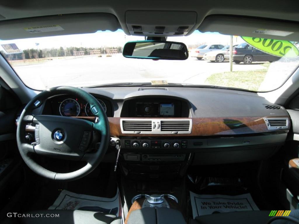 2008 7 Series 750Li Sedan - Sterling Grey Metallic / Black photo #11