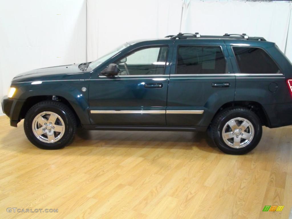 2005 Grand Cherokee Limited 4x4 - Deep Beryl Green Pearl / Medium Slate Gray photo #8