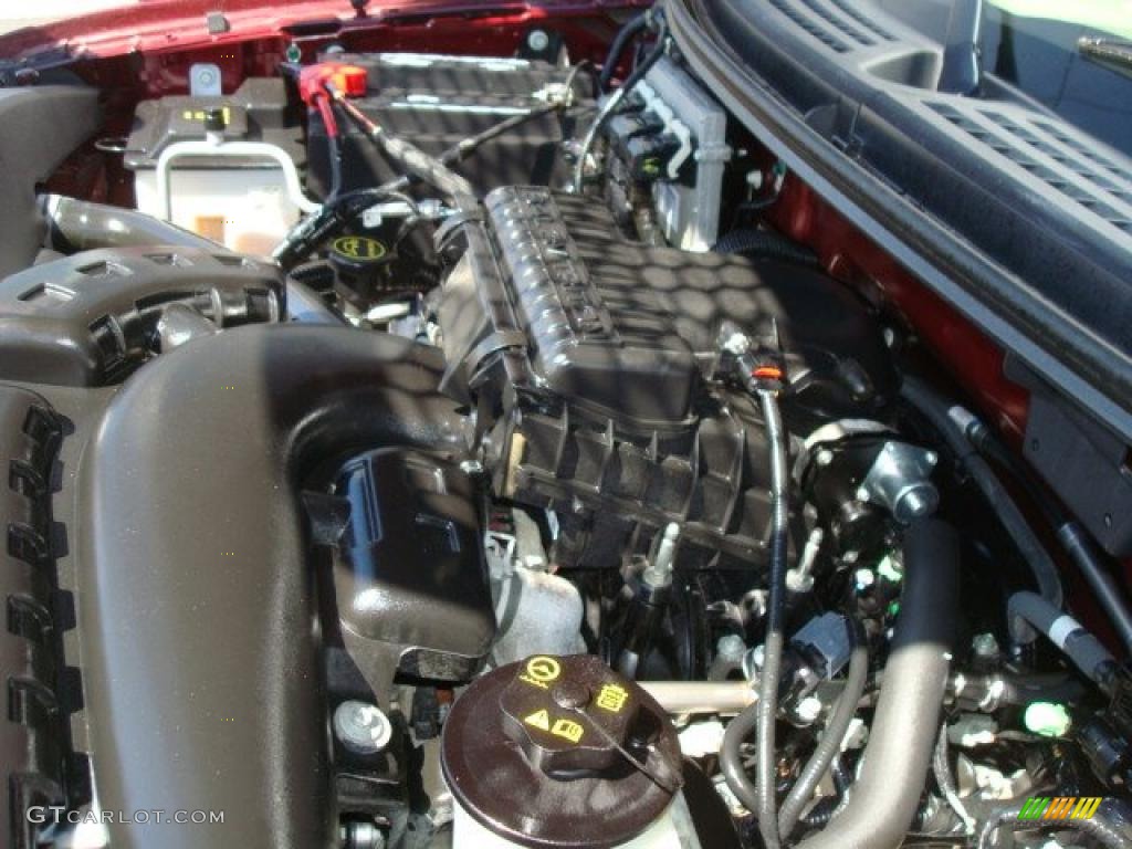 2005 F150 XLT SuperCab - Dark Toreador Red Metallic / Tan photo #20