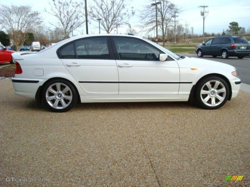 2003 3 Series 325i Sedan - Alpine White / Beige photo #7