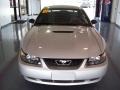 2001 Silver Metallic Ford Mustang V6 Coupe  photo #2