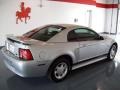 2001 Silver Metallic Ford Mustang V6 Coupe  photo #6