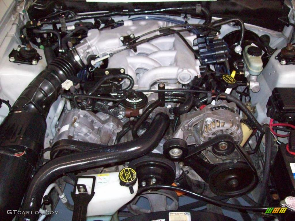 2001 Mustang V6 Coupe - Silver Metallic / Medium Graphite photo #24