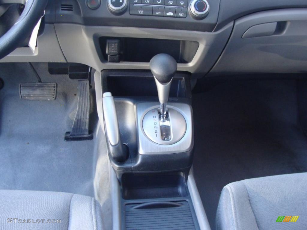 2007 Civic LX Sedan - Borrego Beige Metallic / Gray photo #20