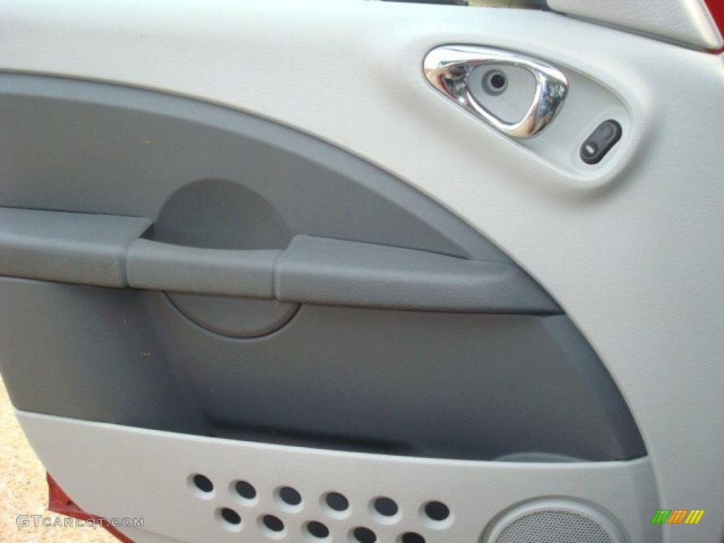 2007 PT Cruiser  - Inferno Red Crystal Pearl / Pastel Slate Gray photo #12