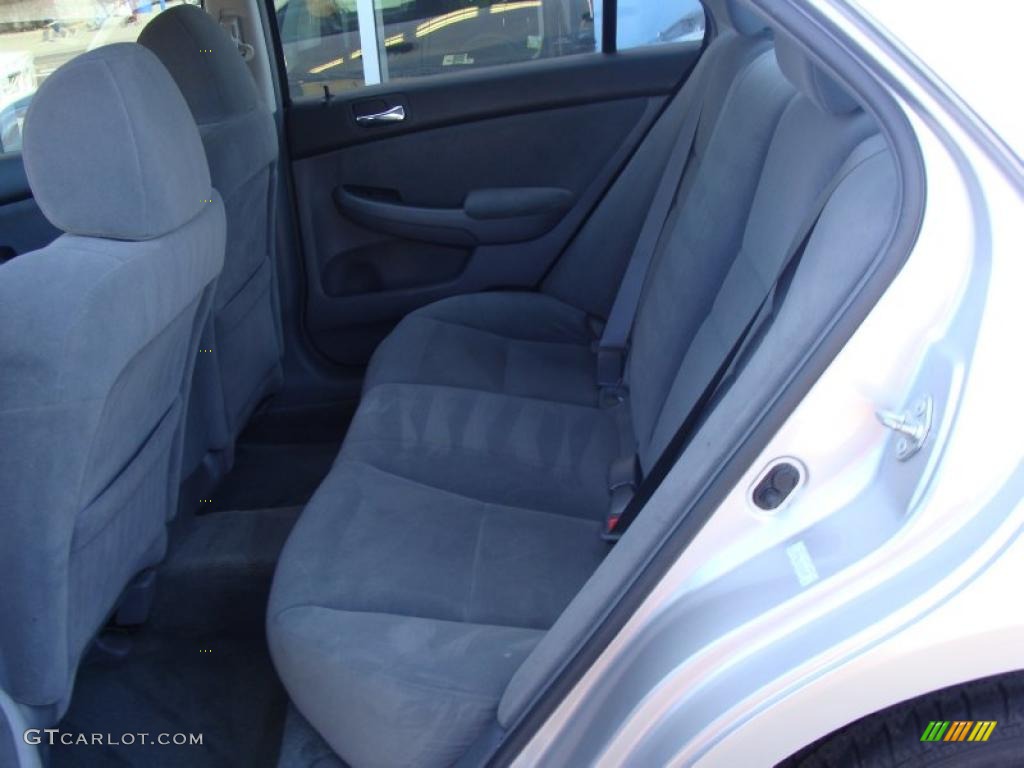 2006 Accord Value Package Sedan - Alabaster Silver Metallic / Gray photo #16