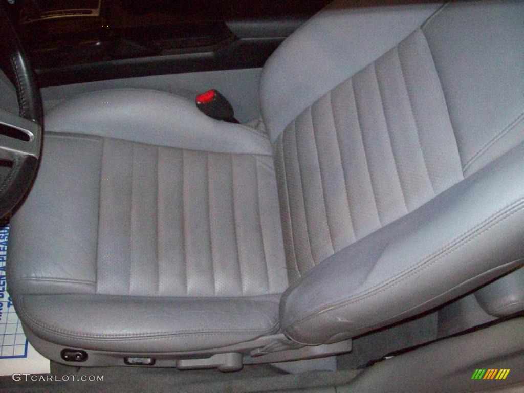 2006 Mustang GT Premium Coupe - Satin Silver Metallic / Light Graphite photo #13