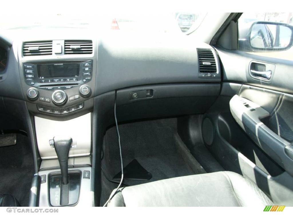 2004 Accord EX-L Sedan - Satin Silver Metallic / Gray photo #15