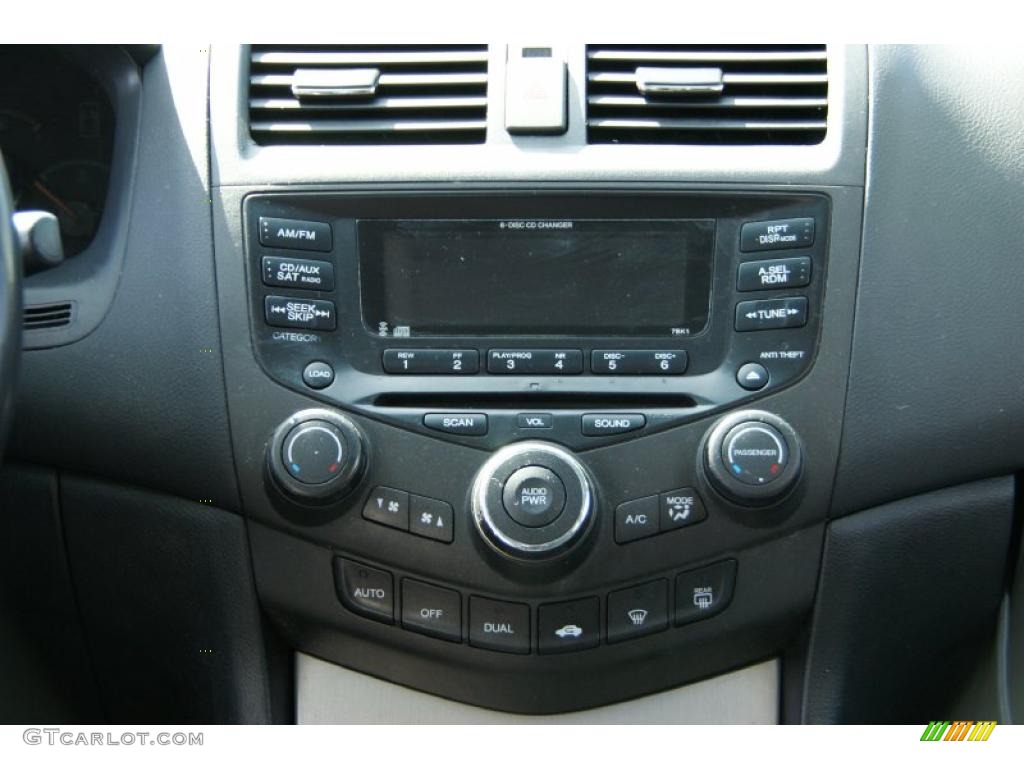 2004 Accord EX-L Sedan - Satin Silver Metallic / Gray photo #16