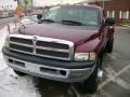 Dark Garnet Red Pearl 2001 Dodge Ram 3500 SLT Club Cab 4x4 Dually