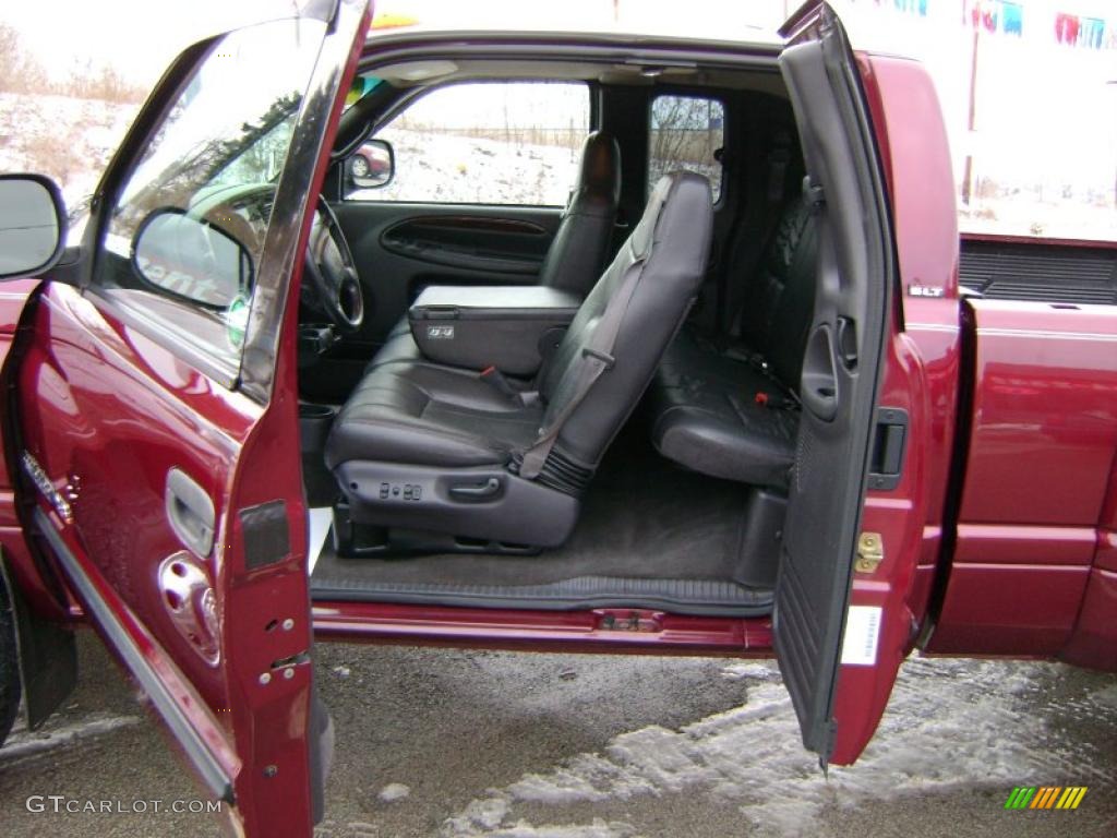 2001 Ram 3500 SLT Club Cab 4x4 Dually - Dark Garnet Red Pearl / Mist Gray photo #10