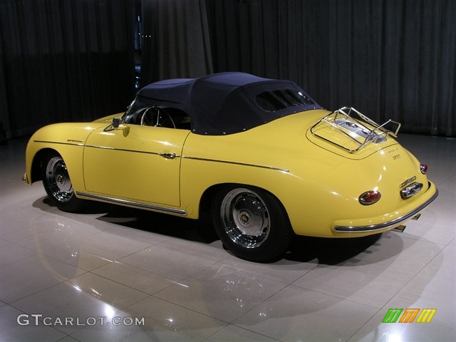 1957 356 Speedster Recreation - Yellow / Blue photo #2