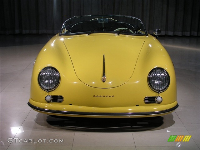 1957 356 Speedster Recreation - Yellow / Blue photo #4