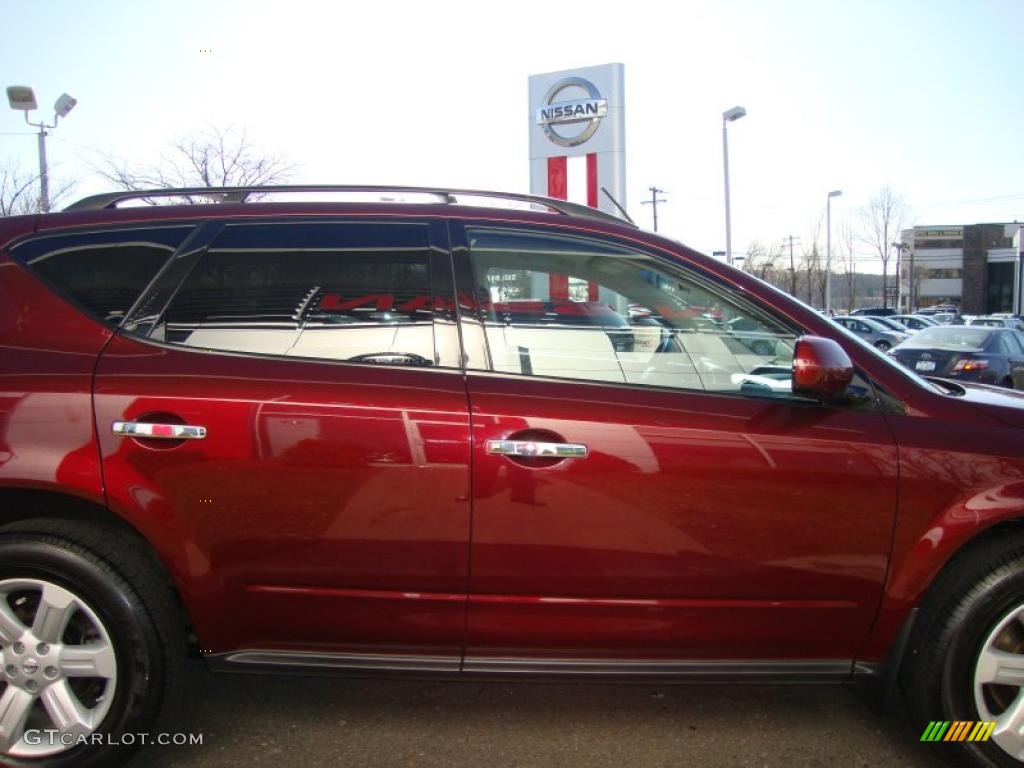 2007 Murano S AWD - Merlot Pearl / Charcoal photo #22