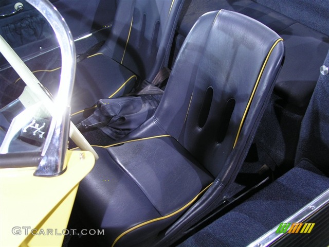1957 356 Speedster Recreation - Yellow / Blue photo #5