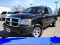 Brilliant Black Crystal Pearl 2007 Dodge Dakota ST Quad Cab 4x4