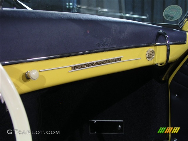 1957 356 Speedster Recreation - Yellow / Blue photo #9