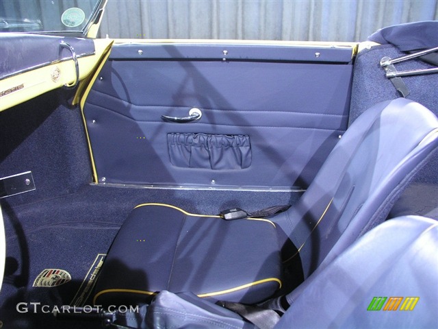 1957 356 Speedster Recreation - Yellow / Blue photo #10