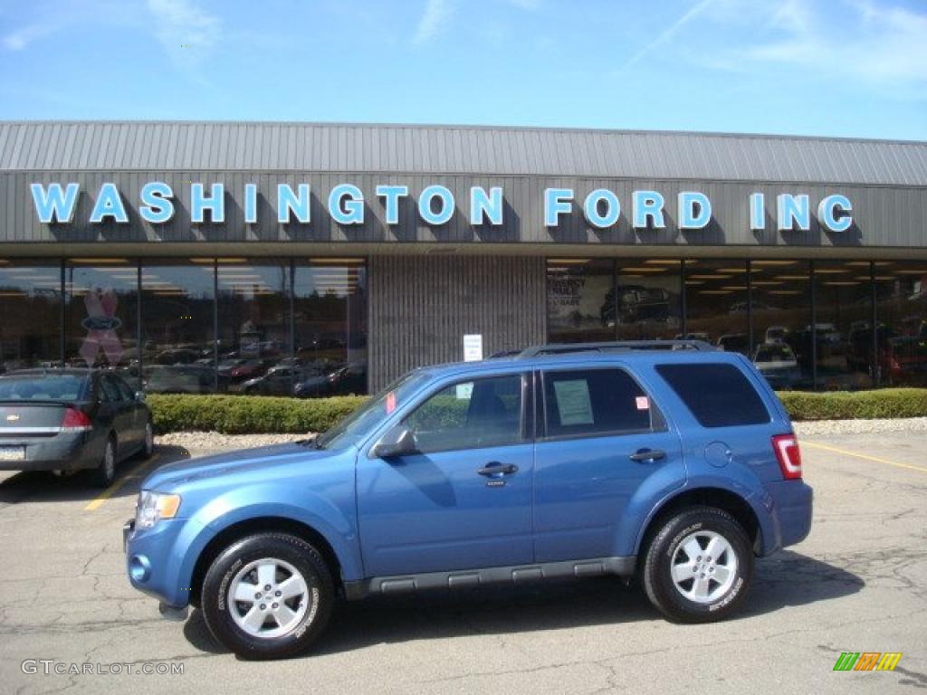 2009 Escape XLT V6 4WD - Sport Blue Metallic / Stone photo #1