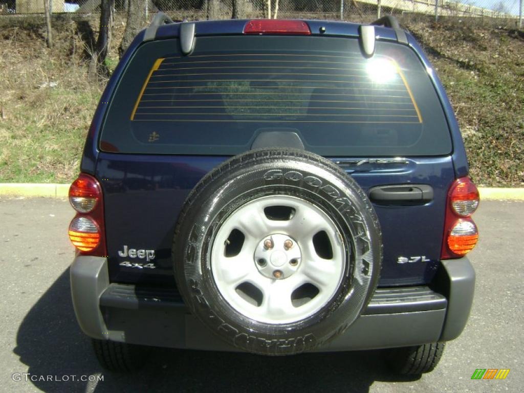 2006 Liberty Sport 4x4 - Midnight Blue Pearl / Medium Slate Gray photo #5