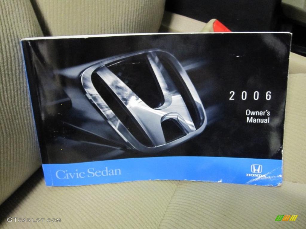 2006 Civic EX Sedan - Taffeta White / Ivory photo #9